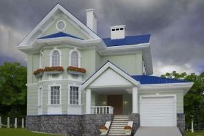 How to equip a house design with a bay window